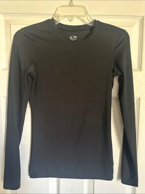 Champion Women’s Long Sleeve Athletic Tee - Black